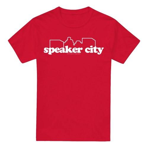 Old School Mens Speaker City Logo T-Shirt