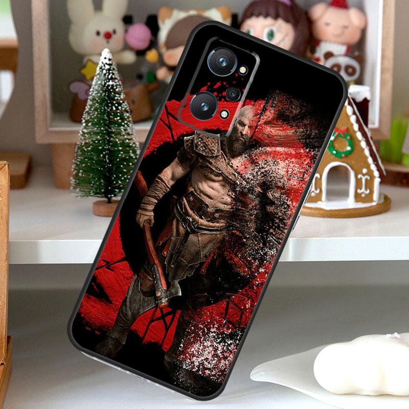 God of War For OPPO Realme C55 C35 C33 C31 C30 C25 C21Y C11 GT Neo 5 3T 2T Realme 10 9 11 Pro Plus Case