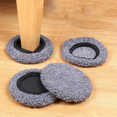 4 Stück Runde Möbelgleiter Teppich Hartholzboden Möbelbeweger Wiederverwendbar Schwerlastmöbel