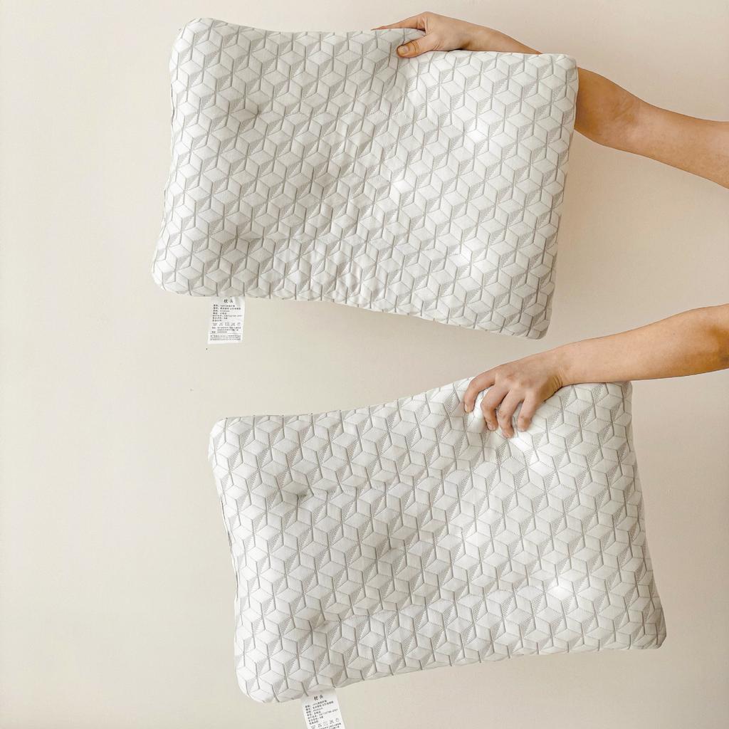 New Thai Natural Latex Pillow Ice Silk Cooling Particle Pillow Light Luxury Pillow Core Pillow