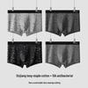 MaoRen Men's Pure Cotton Antibacterial Boxer Briefs
