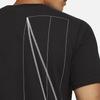Nike Logo Print Patch Short Sleeve T-Shirt Men Tops Black DX0972-010