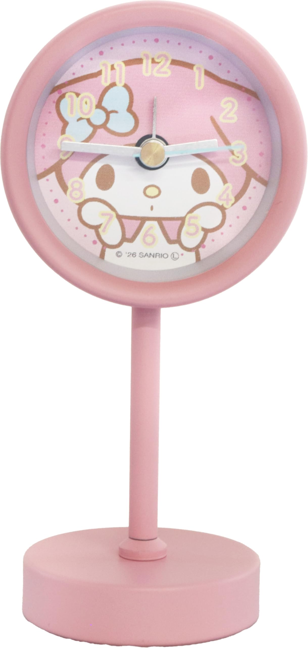 Fieldwork Analog Desk Clock My Melody Stand Clock Y Small Alarm Pink PI [Sanrio Characters] SNR011-4 розовый
