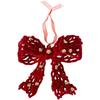 10.5*10.5cm Christmas Wreath Tree Hanging Holiday Displays Luxurious Atmosphere Reindeer Figures Seasonal Appeal