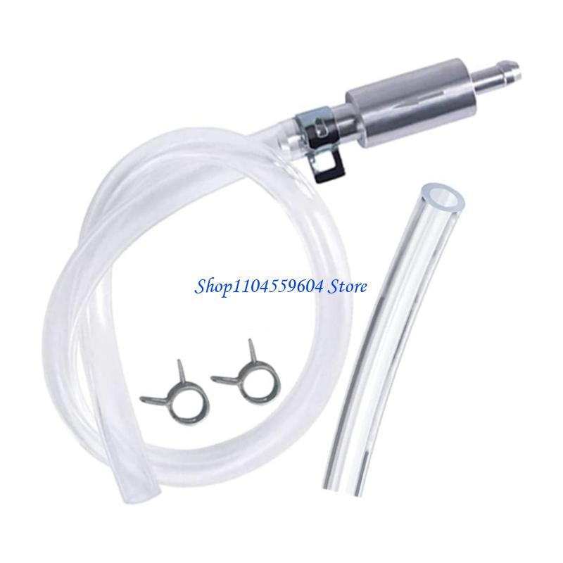 12QM Brake Bleeder Hose Motorcycle Bleeder with Check Valves, Leak & Corrosion Resistant for Hydraulic Brake & Clutch