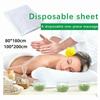 100pcs/Pack Waterproof Film Disposable Plastic Sheets Disposable Sauna Blanket  Massage Table