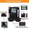 Car Sun Visor Storage Supplies Sorting Clip Bill Bank Card ID Card Glasses Change Pen Storage Bag Leather Universal Accessories