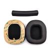 Replacement Earpads for Logitech Astro A50 A10 A20 A40 Headphones Leather Velvet Sleeve Earphone Earmuff Headband Headbeam 2