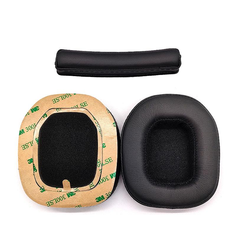 Replacement Earpads for Logitech Astro A50 A10 A20 A40 Headphones Leather Velvet Sleeve Earphone Earmuff Headband Headbeam 2