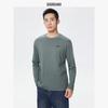 Men's Pure Cotton Embroidered Long-Sleeve T-Shirt