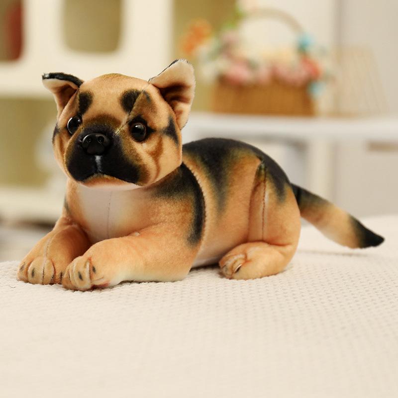 Cute Simulation Puppy Dog Spotted Dog Doll Plush Toy Shar Pei Dog Husky Doll Children's Doll