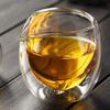 Handmade 200ml Heat Resisting Double Wall Layer Glass Tea Cup Tea Infusers Chahai Tea Pitcher Chinese Kongfu Teacup Coffee Cups