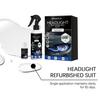 Headlight Restoration Kit, Car Lens Polish Cleaner for Yellow Haze, UV Protection Remover, Restore Clarity Shine, Car Surface
