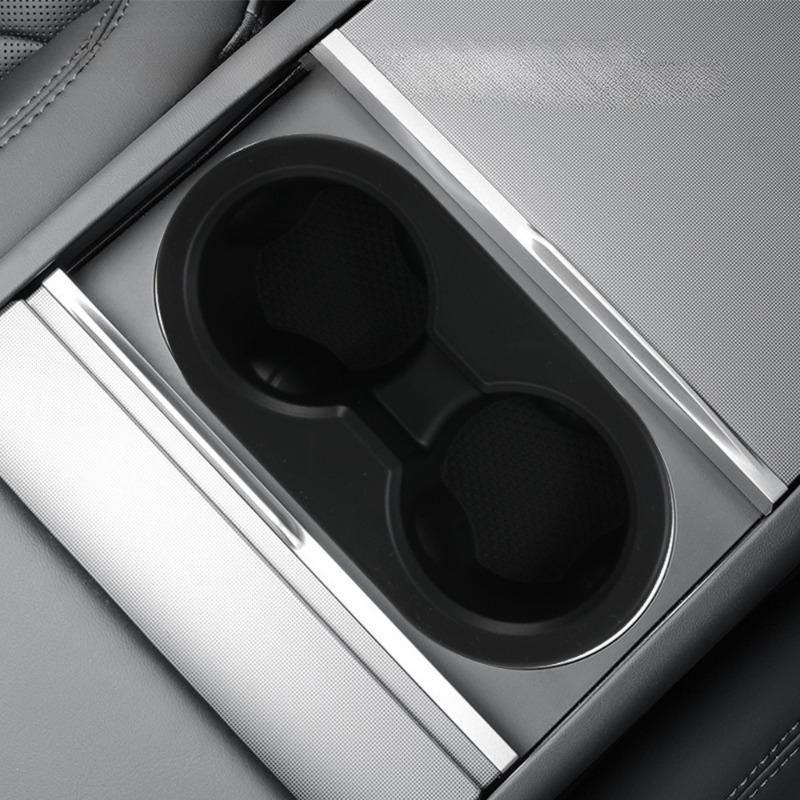 Tesla Center Console Cup Holder Stabilizer and Splash Guard - Practical Car Accessories for Home Use, Prevents Spills and Slips