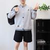 Three-dimensional Flower Crew Neck Knitted Cardigan Women's Autumn and Winter New Loose and Versatile Color Matching Sweater Jacket