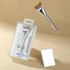 MSQ 1 Fish Tail Foundation Brush and 1 Palette, Makeup Brush Set