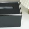 Multi-functional Leather Tissue & Remote Holder for Home & Office LG8210