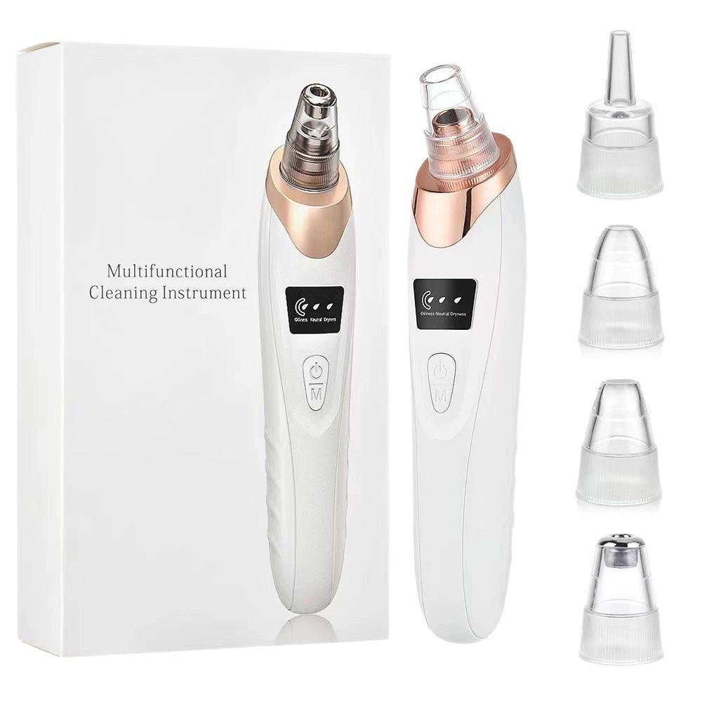 Rechargeable Electric Blackhead Remover & Bubble Facial Cleanser
