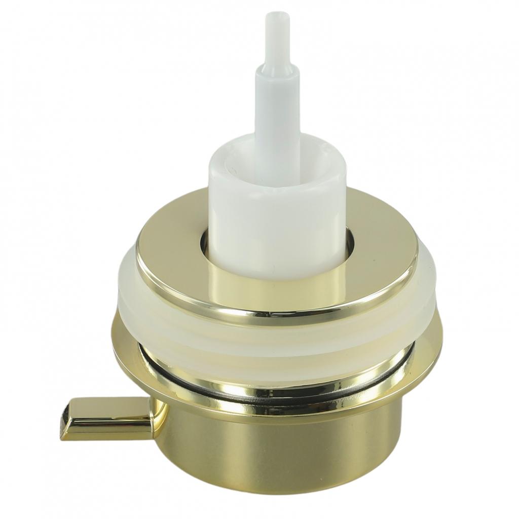 10.7x8cm Push Pump Head 1CC Volume 1pcs ABS Chrome Soap Dispenser