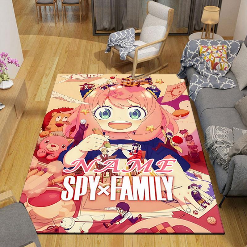 Custom 1Pc Spy Family Adventure Rug Office Carpet Indoor Outdoor Entrance Doormat Nonslip Soft And Comfortable Living Room D2915269