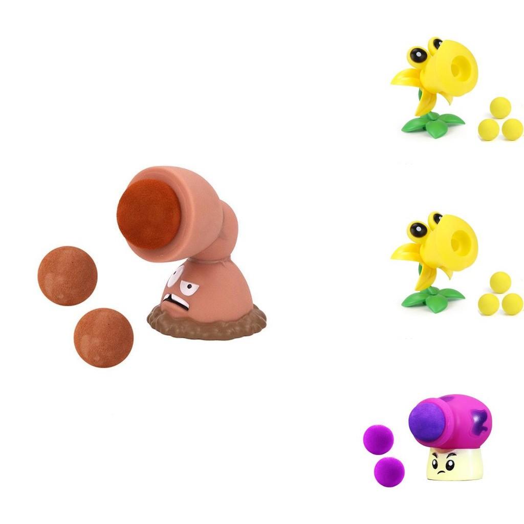 Plants Vs Zombies Pea Shooter Shooting Toy High-quality Interactive Plant Shooter For Kids