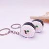 Simulation Mini Cartoon Japanese Food Keyring Japanese Rice Ball Model Pendant  Decorations Crafts