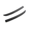 2PCS Rear Spoiler Extension Lip Fins for Mini Cooper F56 F55 2014+ S /JCW Spoiler Red Carbon Fiber Black Color Auto Part Styling