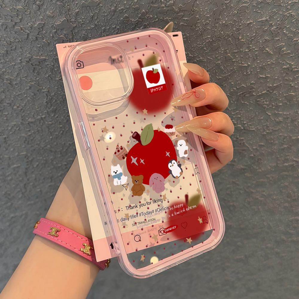 Painted Phone Case for iPhone 17 11 12 13 14 15 16 iPhone 17 12 13 14 15 16 Pro 17 12 13 14 15 16 Pro Max  High Quality Painted Animal Cute Phone Case