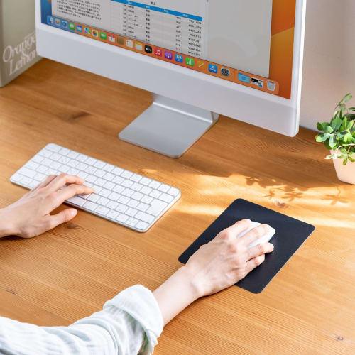 SANWA SUPPLY Antibacterial Mouse Pad (Hard/S Size) MPD-AM2BK-S