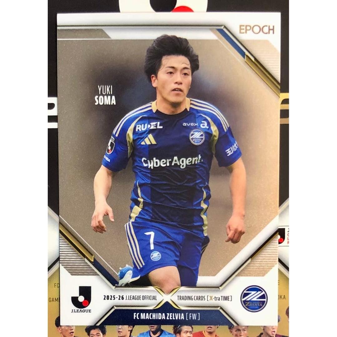 Yuki Soma Parallel Edition EPOCH J League 2026 Machida Zelvia Limited to 55 pieces