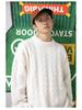 Hanlu Unisex Retro Japanese Round Neck Sweater - Autumn/Winter Loose Knit