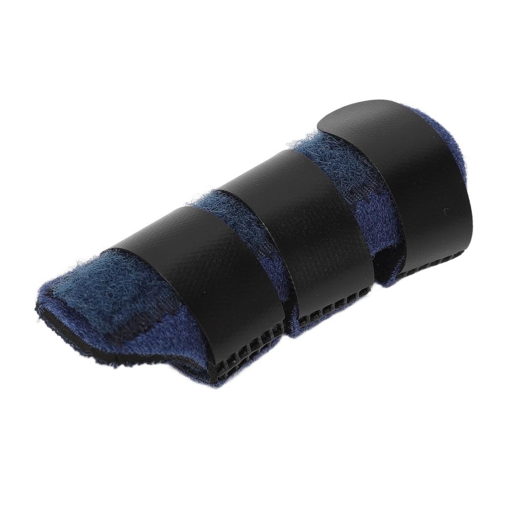 Schnappfinger Schiene Verstellbare Sehnenentlastung Schmerz Verbessern Fingerstütze Bandage für Zeige- Mittelfinger