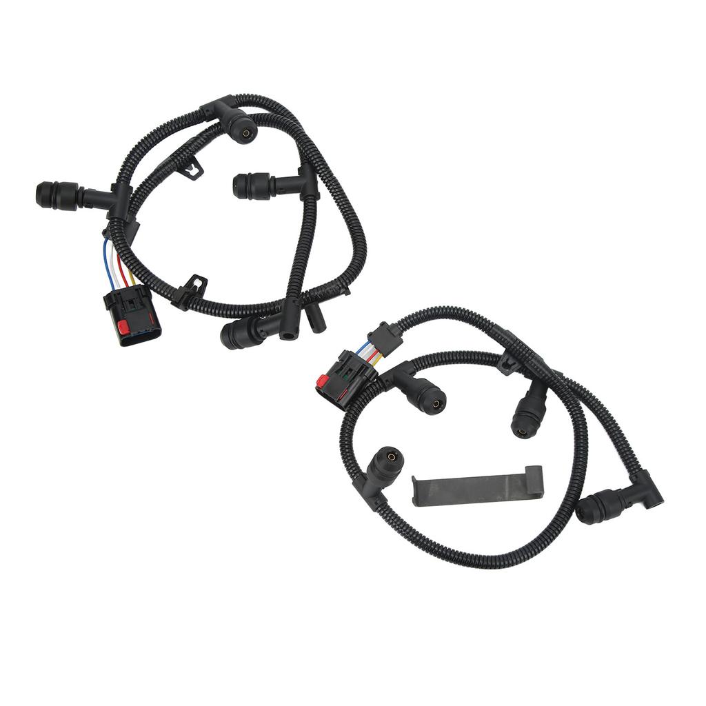 2pcs Glow Plug Wiring Harness with Removal Tool 5C3Z12A690A Left Right Replacement for Ford F450