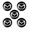 14mm Car Key Emblem Stickers Auto Control Key Logo Accessories For Mazda 3 6 CX5 2 CX3 CX9 MX5 RX8 Axela Demio MS CX5 2 Axela Demio Atenza MS GH BK MP