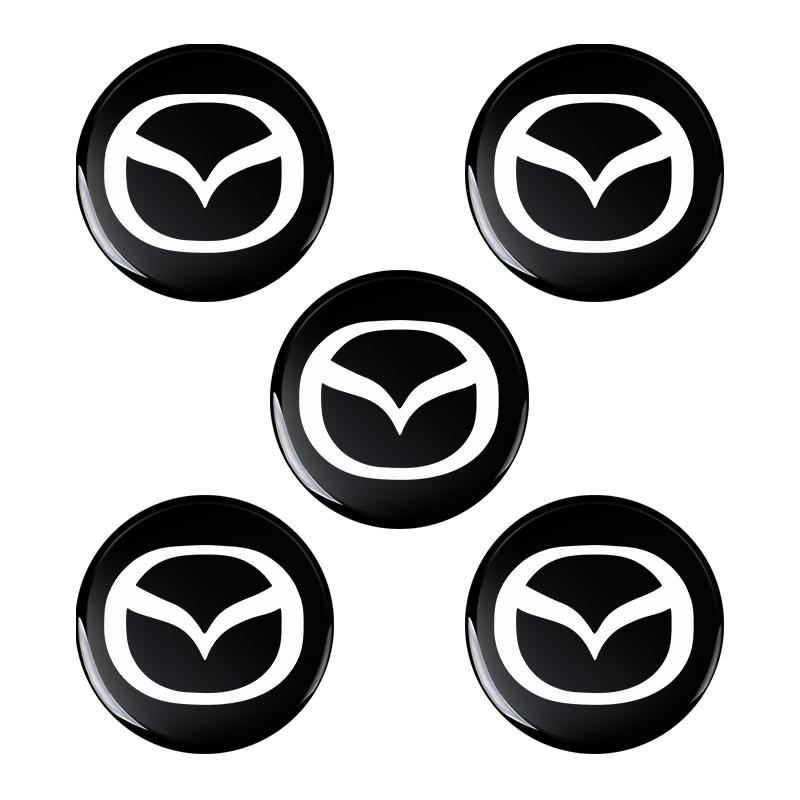 14mm Car Key Emblem Stickers Auto Control Key Logo Accessories For Mazda 3 6 CX5 2 CX3 CX9 MX5 RX8 Axela Demio MS CX5 2 Axela Demio Atenza MS GH BK MP