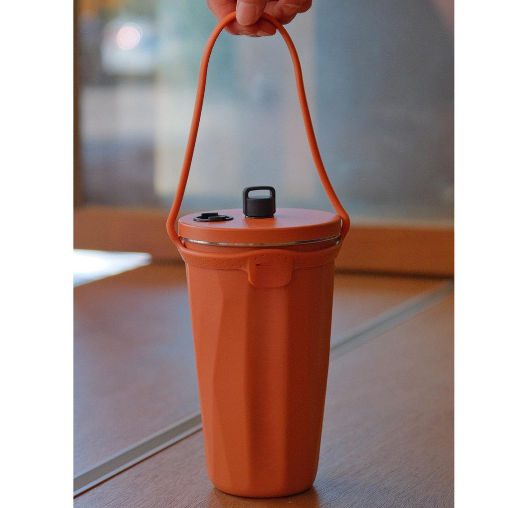 Edelstahl Kaffeetasse Ice Bully Isolierung Auto Saugnapf Vakuum Großraum Wasserflasche