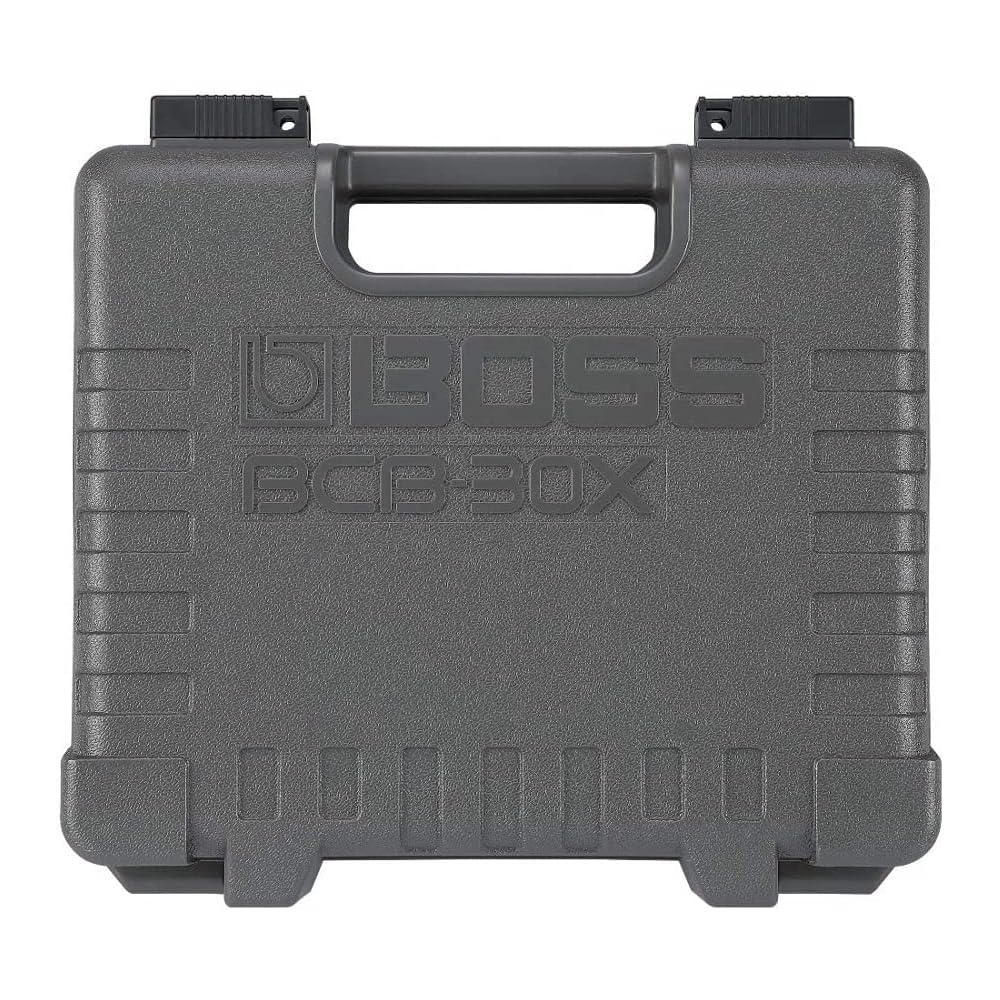 BOSS BCB-30X Effects Pedal Board Case, Durable, Compact, and Lightweight, Black
