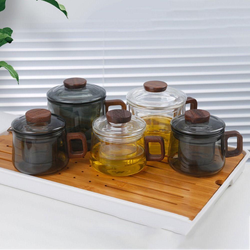 200ml High Borosilicate Glass Tea Cup Anti-Scalding Tea Infuser Cup  Home