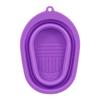 Silicone Makeup Brush Cleaning Tool Pad Cosmetic Beauty Egg Scrubbing Plate Foldable Make Up Clean Bowl Rubber Soft Washing Box