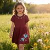 European Style Cute Summer Short-sleeved Dress for Toddlers & Girls - New Arrivals