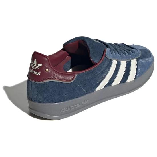 Adidas Gazelle Indoor Crew Navy Burgundy ID1008 Men's Sizes
