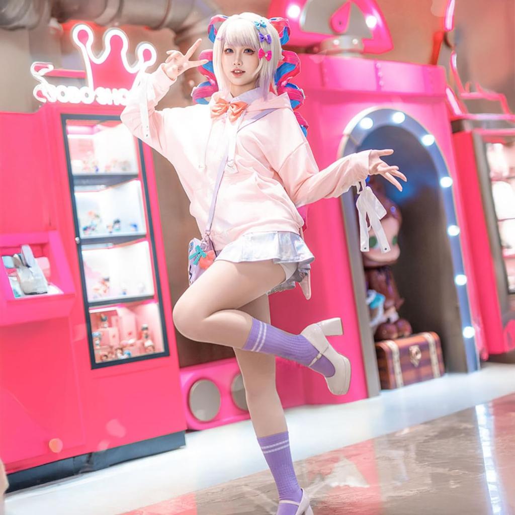 NEEDY GIRL OVERDOSE Cosplay Super Halloween Hoodie [Milky Time] Ame-chan Ten-chan (Super Ten-chan)