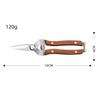 Solid Wood Non-Slip Fruit Picking Shears Manganese Steel Garden Pruners for Grafting Trimming & Thorn Removal