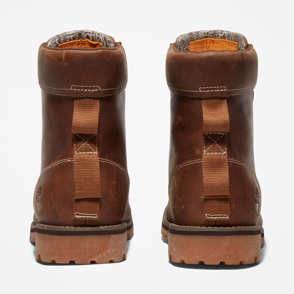 Timberland Rugged Mid Waterproof Size TB1A2JJBF131 Men's Lace-Up Boots, Brown, 9.0 (27.0cm),