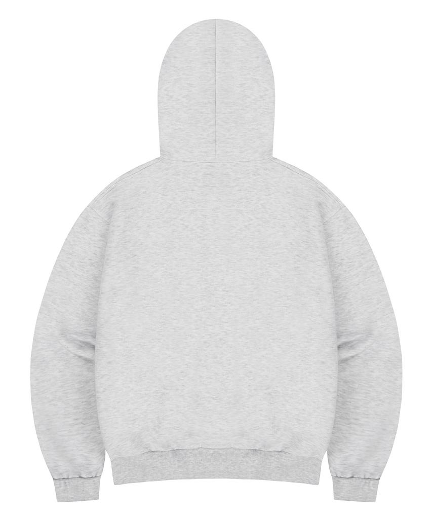 Durt Daily Zip Up Hoodie (Light Gray)