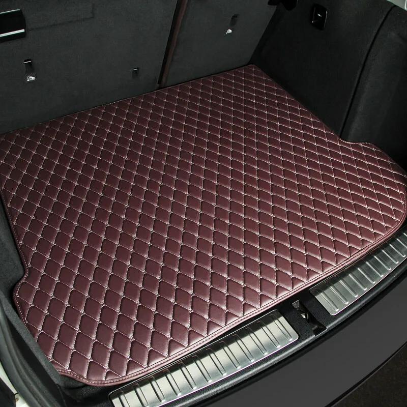 Kunstleder Vollabdeckung Kofferraummatte für Bmw X5 E53 E70 F15 G05 X4 F26 G02 Autozubehör Teppich
