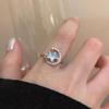 Korean Style Simple Ribbon Bowknot Ring for Women's Fashion Personalized Open Index Sweet Bow Finger Ring Y2K Jewelry Gift Party
