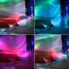 ESHINY RGB LED Aurora Nacht Star Sky Licht Laser Projektor Disco USB Nebula Cloud Lampe Dekoration Kinder Kinder Bühne Schlafzimmer Lichter b222