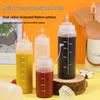 Bouteille Souple en Plastique pour Vinaigrette, Miel, Sauce Tomate et Huile de Cuisson
