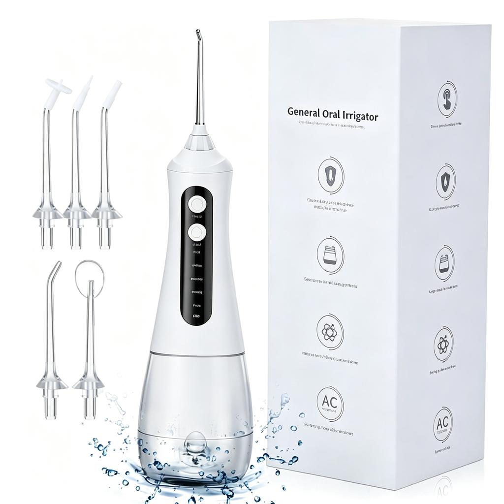 Portable Water Flosser for Teeth Cleaning and Home Use